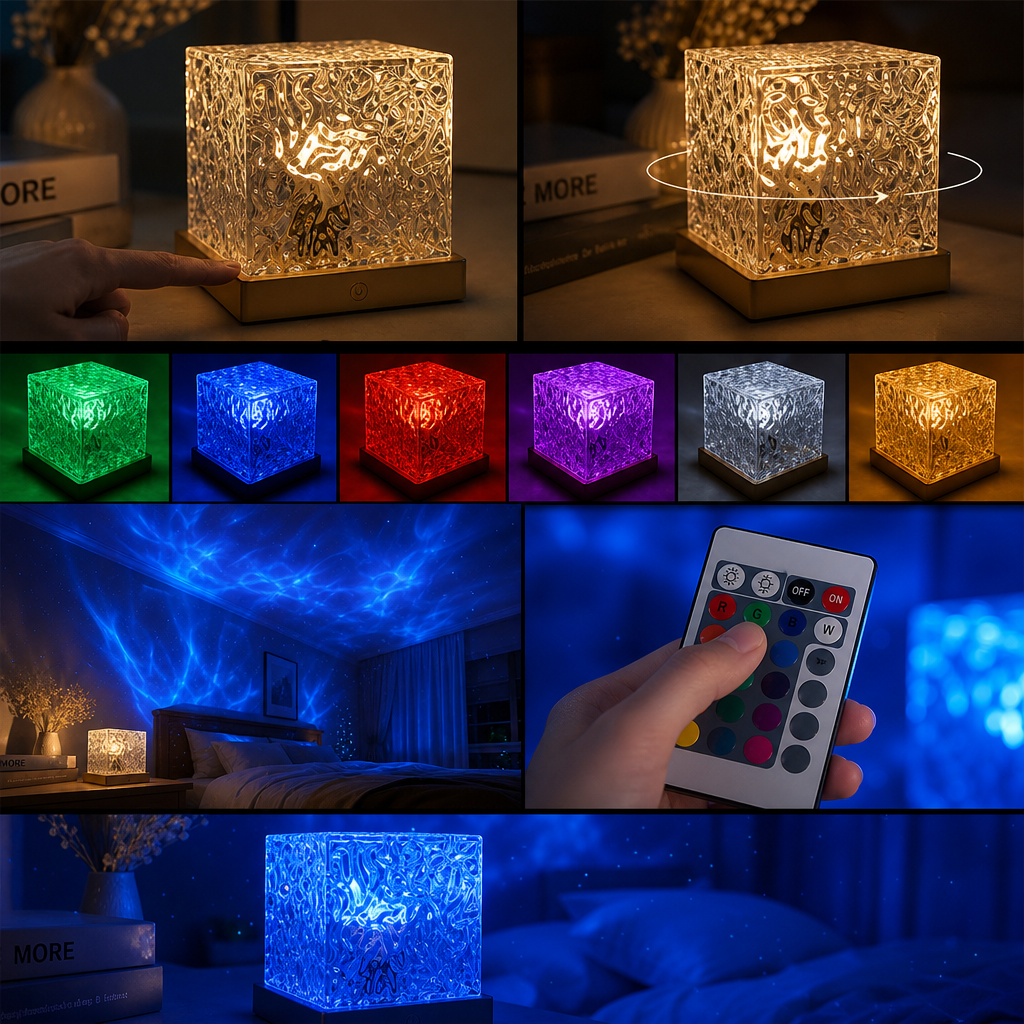 Aurora Wave-Pattern Ambient Light projector